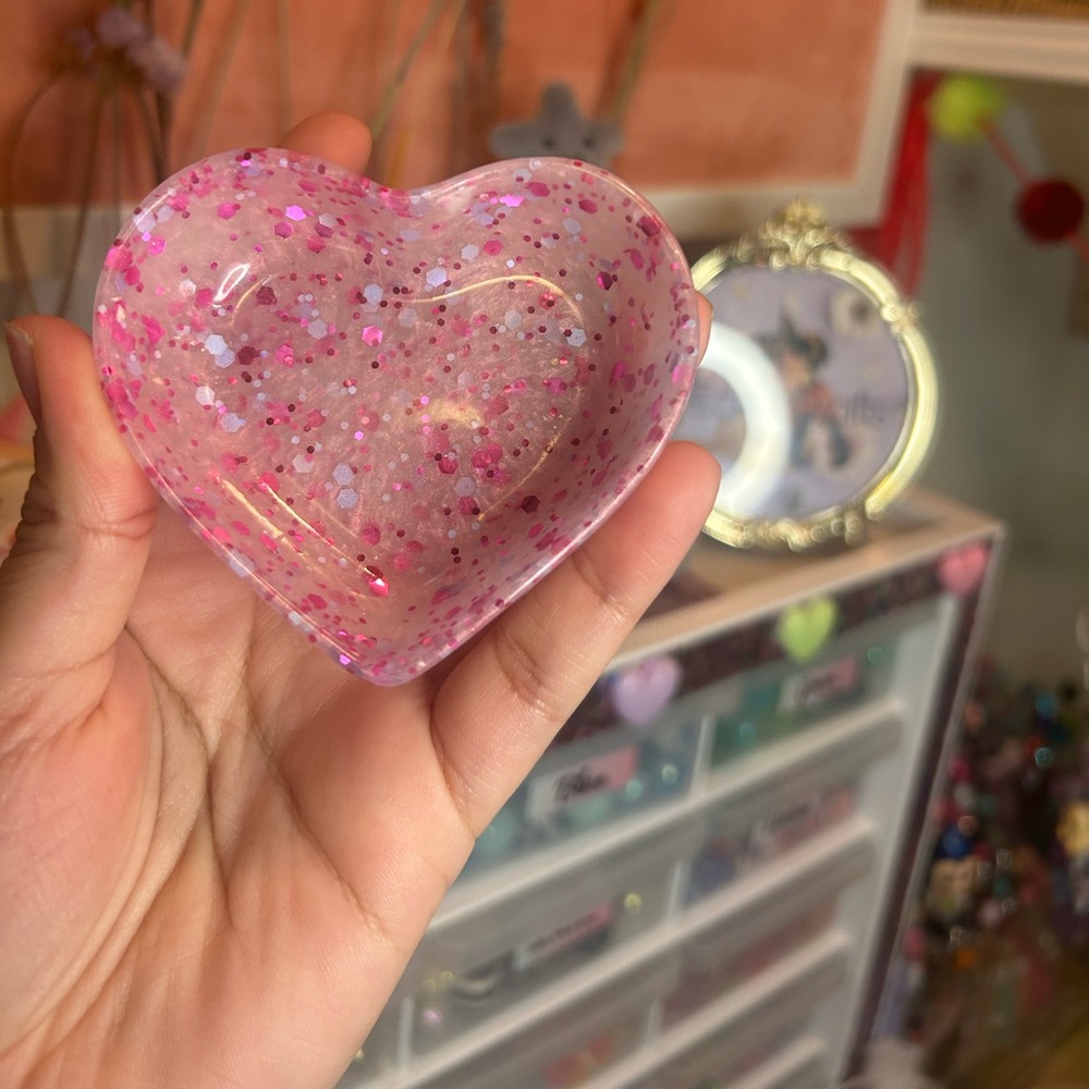🩷Mini heart shape trinket tray 🩷